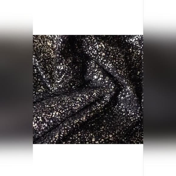 SOPRANO SIZE S SMALL DRESSY BLACK GLITTERY GOLD METALLIC MINI DRESS - Picture 6 of 6